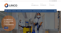 Desktop Screenshot of linco.com.co